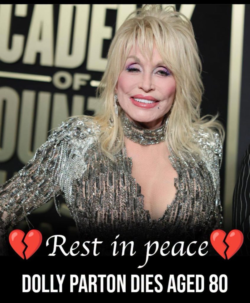 Country music icon Dolly Parton has died at 80, family confirms