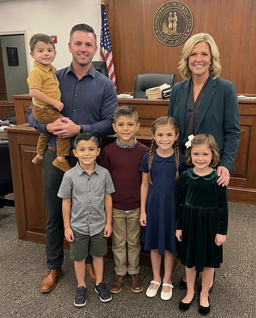 A 29-year-old single man fought to keep five siblings under seven from being separated