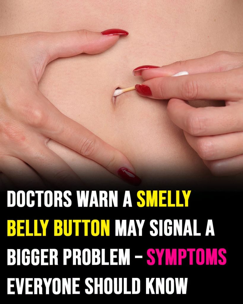 smelly belly button may signal a bigger problem – symptoms everyone should know